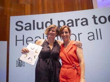 La ministra de Sanidad ha acudido junto a la economista Mariana Mazzucato a la presentación del Informe Final del Consejo de los Aspectos Económicos para Todos de la OMS, “Salud para todas”