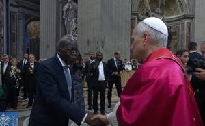 tinubu at the vatican