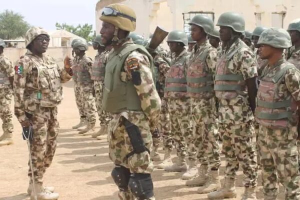 nigerian army at beune