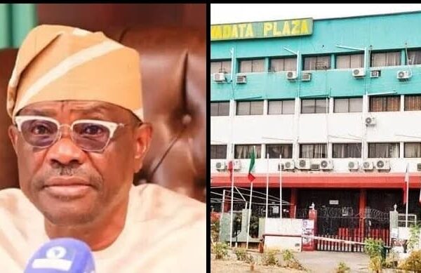 Wike Orders Sealing of PDP National Secretariat wike orders the sealing of PDP