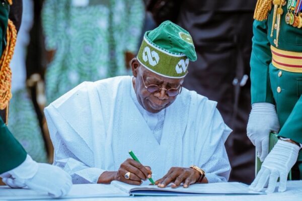 President Tinubu signs new order